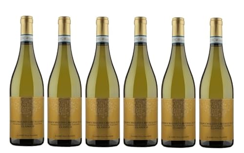 6x 0,75l - 2023er - Il Conte Villa Prandone - Verdicchio dei Castelli di Jesi Classico D.O.P. - Marken - Italien - Weißwein trocken 6x 0,75l - 2023er - Il Conte Villa Prandone - Verdicchio dei Castelli di Jesi Classico D.O.P. - Marken - Italien - Weißwein trocken von Il Conte Villa Prandone