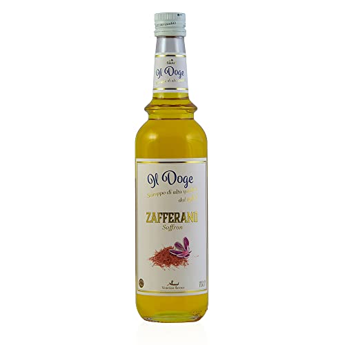 Il Doge Sirup Safran / 0,7 ltr. Alkoholfrei/Glutenfrei/Halal von Il Doge