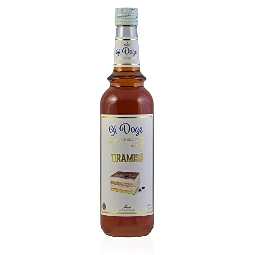 Il Doge Sirup Tiramisu / 0,7 ltr. Alkoholfrei/Glutenfrei/Halal von Il Doge