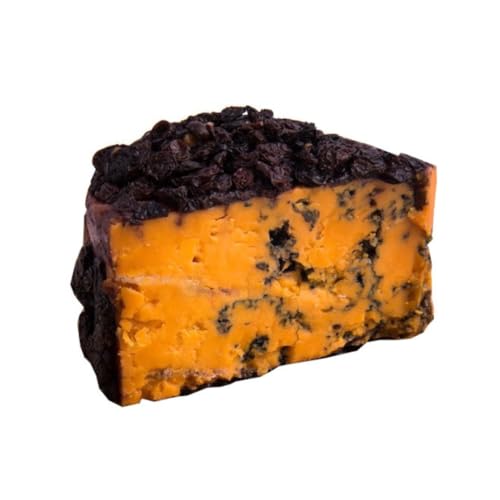 Shropshire-Käse am Hafen und Korinth Trauben kg.1 SV - Gewürzt - Molkerei Handwerkliche Produktion - Ausgewählt von Der Wurstwaren 1978 von Il Salumiere dal 1978