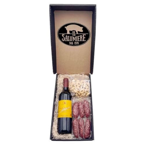 Weihnachtsgeschenkbox 2022 "Assisi" - Geschenkkorb mit italienischen Wurstwaren - Handgefertigte Produkte - Weihnachtsgeschenkidee Korb - Il Salumiere 1978 - La Salumeria 1978 von Il Salumiere dal 1978