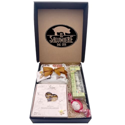 Geschenkbox "Es gibt keine aufrichtigere Liebe als die für Süßigkeiten" – Geschenkidee – Der Wurstmeister 1978 von Il Salumiere dal 1978