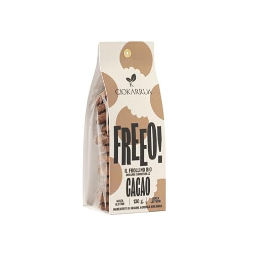 FREE0 -Kakao-Kekse - 130 g von Il Tomolo