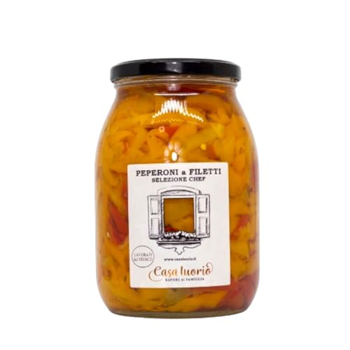 Filetierte Paprikaschoten in Sonnenblumenöl von Il Tomolo