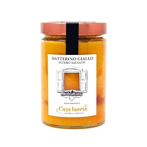 Gesalzene gelbe Datterinotomaten naturbelassen von Il Tomolo