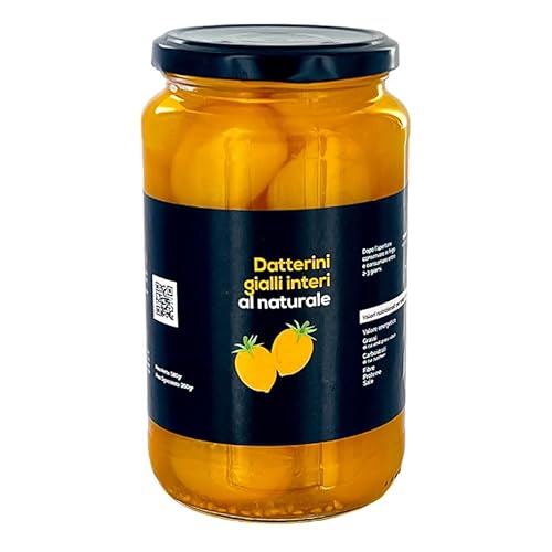 Kirschtomaten Datterini - Ganze gelbe - Natürliche - Handwerksprodukt - 580 Gramm Kirschtomaten Datterini - Ganze gelbe - Natürliche - Handwerksprodukt - 580 Gramm von Il Tomolo