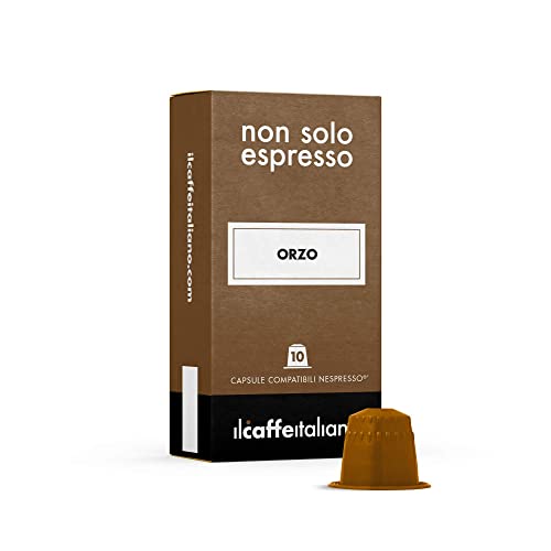 Il Caffè Italiano Kaffeekapseln Kompatibel Nespresso Gerste 80 Stk | Kaffeekapseln Kompatibel Nespresso, Das Älteste Getreide der Welt | Nespresso-kompatible Kaffeekapseln | Frhome von FRHOME