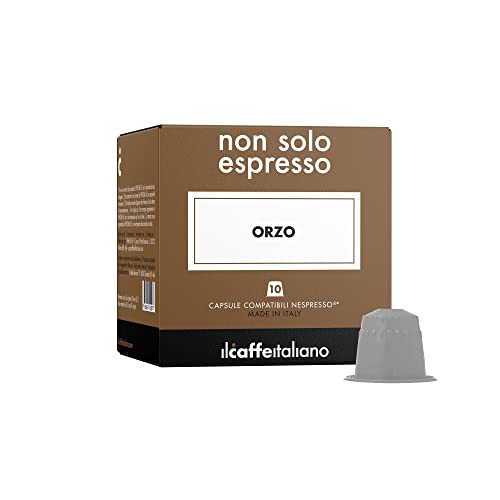 Il Caffè Italiano Kaffeekapseln Kompatibel Nespresso Gerste 80 Stk | Kaffeekapseln Kompatibel Nespresso, Das Älteste Getreide der Welt | Nespresso-kompatible Kaffeekapseln | Frhome von FRHOME