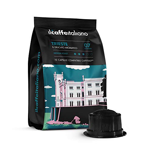 Il Caffè Italiano Kaffeekapseln Kompatibel Caffitaly Firenze 100 Stk | Kaffeekapseln Caffitaly Kompatibel Mit Intensivem und Cremigem Aroma | Caffitaly Kompatibel Kaffeekapseln | Frhome von FRHOME