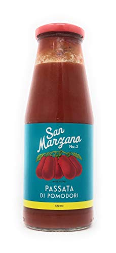 Il pomodoro più buono Passata di pomodoro di San Marzano Vintage 720ml Flasche (vegan) von Il pomodoro più buono, Kampanien