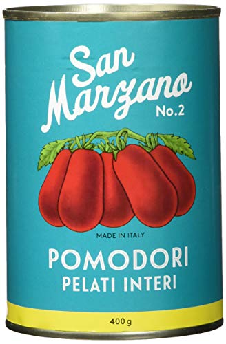 Il pomodoro più buono Geschälte Tomaten aus San Marzano Vintage, Ganze, geschälte Tomaten, 400 g von Il pomodoro più buono