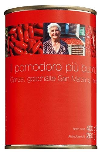 Sarno San Marzano Tomaten Vorteilspack 6 Dosen, ATG 6x260gr Sarno San Marzano Tomaten Vorteilspack 6 Dosen, ATG 6x260gr von Viani