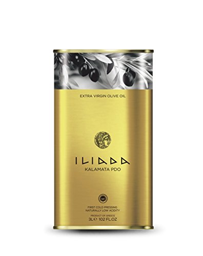 ILIADA Natives Olivenöl Extra 3 L Kanister Griechenland, Kalmata g.U. PDO - Goldmedaillerämiert von Iliada