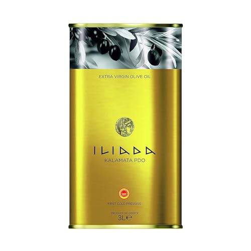 Iliada Kalamata PDO Extra Virgin Olivenöl 3L Dose von Iliada