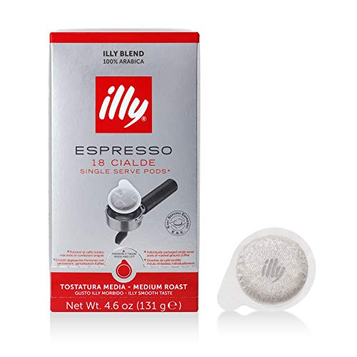 216 Pads ESE 44mm - Mittlerer Röstgrad - Illy von Illy