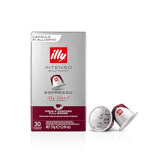 illy 30 kompatible Kapseln Nespresso 3 Packungen à 10 Caffè Gusto Intenso von Illy