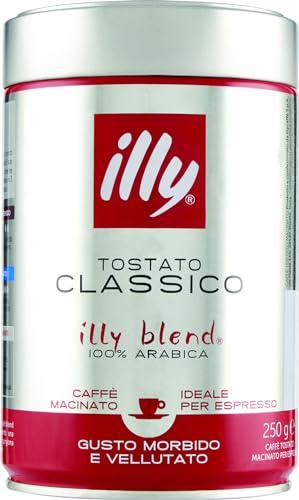 Illy Caffe' Moka Macinato Tostato Forte 250 G von Illy