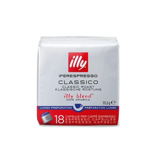 Illy Caffè überexprimiert entlang Cubo 18 Kapseln von illy