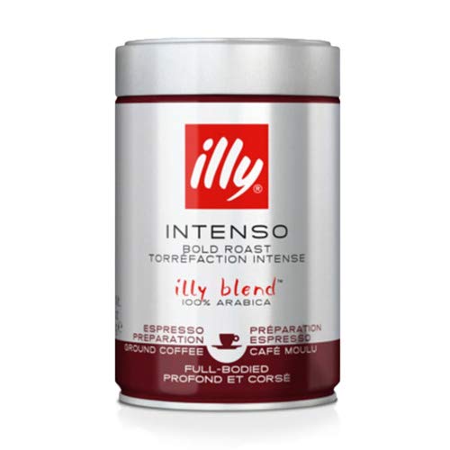 Illy - Espresso Intenso Gemahlener Kaffee - 12x 250g von Illy