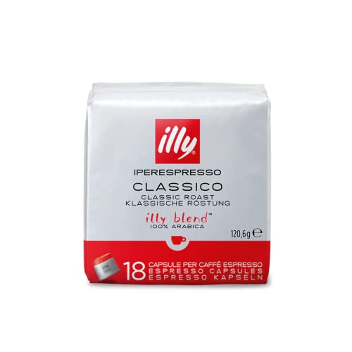 Illy Kaffee Iperespresso Mittlerer Röstgrad - Set 2 Verpackungen von 18 Kapseln Illy Kaffee Iperespresso Mittlerer Röstgrad - Set 2 Verpackungen von 18 Kapseln von illy