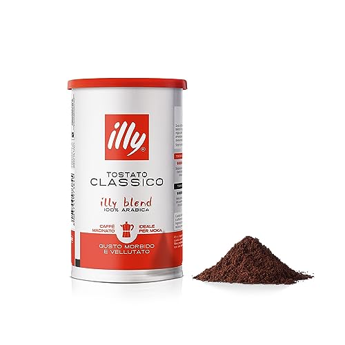Illy Klassischer gerösteter Moka-Kaffee 200g von Illy