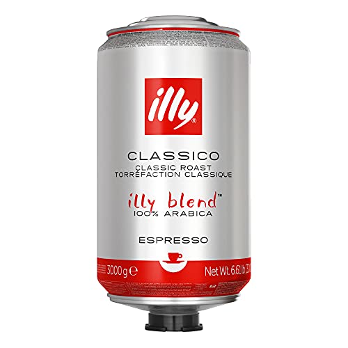 Illy normale Röstung 3-kg-DOSE Kaffeebohnen von Illy