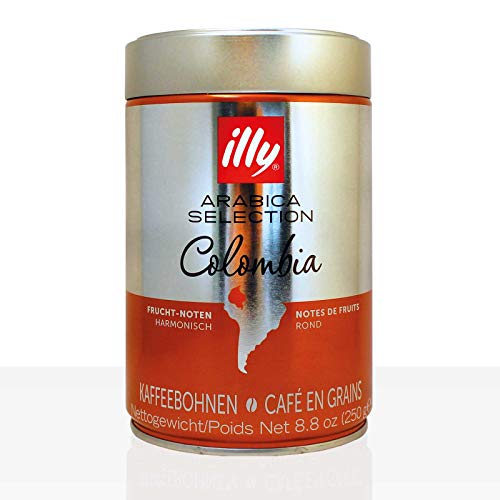 illy Espressobohnen Arabica Selection Kolumbien - 6 x 250g Kaffeebohnen, 100% Arabica von Illy