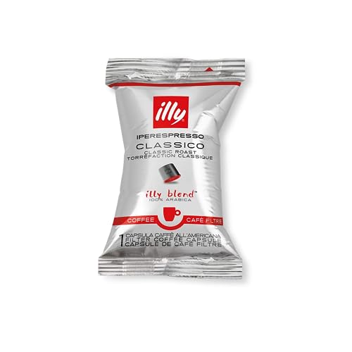 illy Iperespresso Filterkaffee klassische Röstung CLASSICO, Packung mit 100 Kapseln von Illy