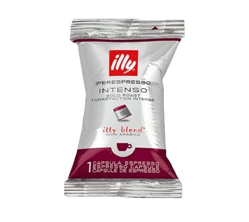 illy Kaffee, Iperespresso Kaffeekapseln Intenso, intensive Röstung - 1 Verpackung mit 100 Kaffeekapseln von Illy