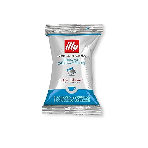 illy Iperespresso Kaffeekapseln klassische Röstung DECAFFEINATO, Packung mit 100 Kapseln von Illy