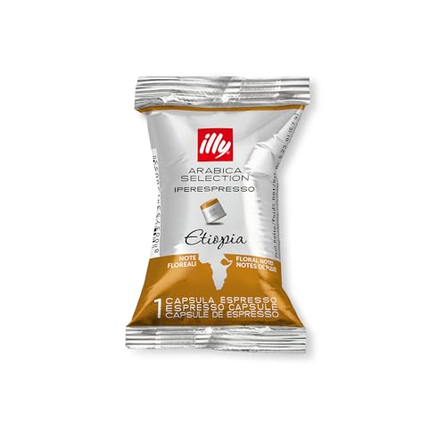 illy Iperespresso Kaffeekapseln Arabica Selection Äthiopien, Packung mit 100 Kapseln von Illy