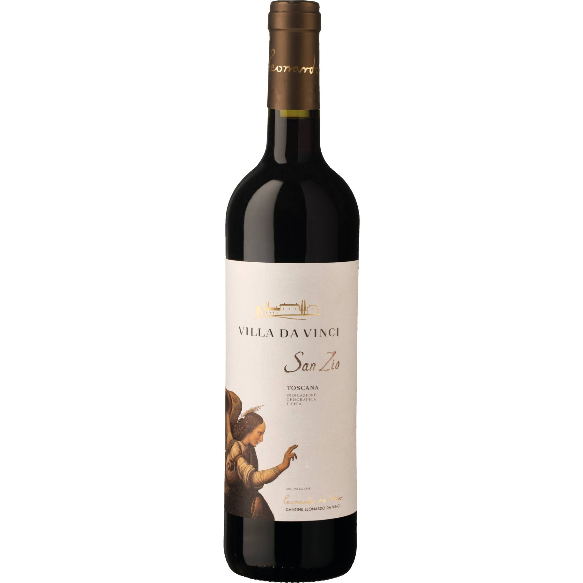 San Zio, Toscana IGT, Toskana, 2018, Rotwein San Zio, Toscana IGT, Toskana, 2018, Rotwein von Imbottigliato da Cantine Leonardo da Vinci Soc. Agr. Coop. - Vinci - Italia