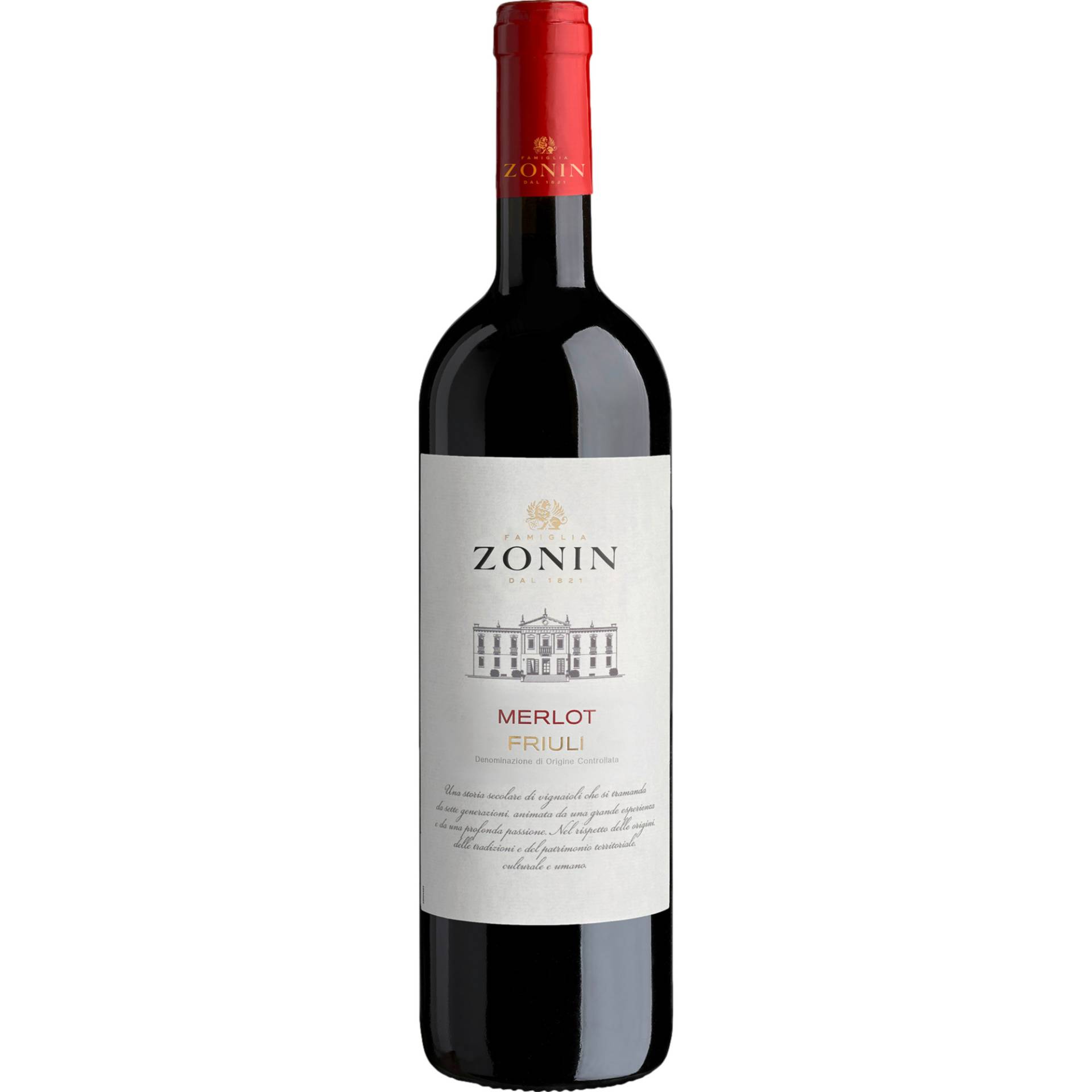 Zonin Classici Merlot, Friuli Aquileia DOC, Venetien, 2022, Rotwein Zonin Classici Merlot, Friuli Aquileia DOC, Venetien, 2022, Rotwein von Imbottigliato da Casa Vinicola Zonin S.p.A. - Gambellara - Italia