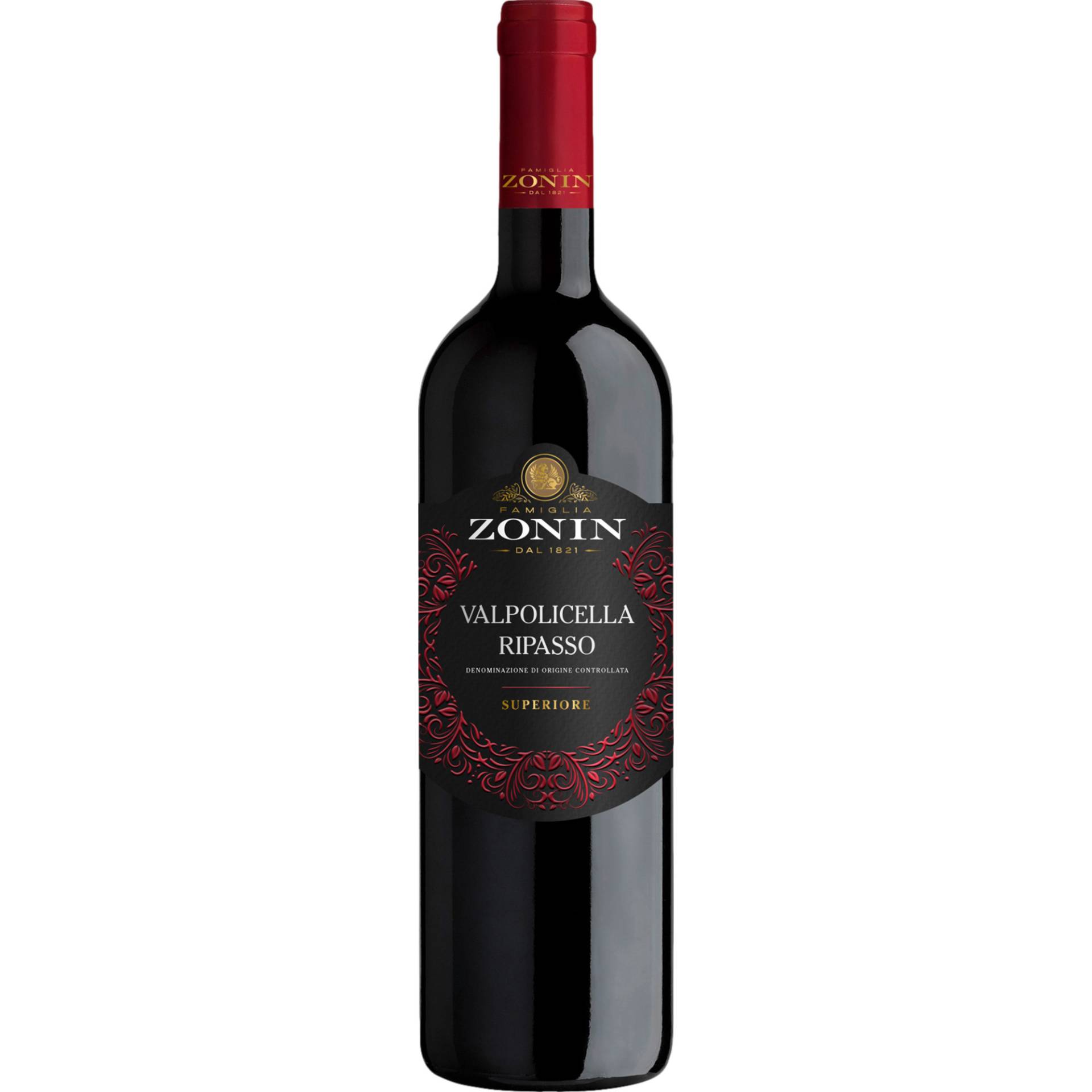 Zonin Ripasso Valpolicella Superiore, Valpolicella Ripasso DOC Superiore, Venetien, 2021, Rotwein Zonin Ripasso Valpolicella Superiore, Valpolicella Ripasso DOC Superiore, Venetien, 2021, Rotwein von Imbottigliato da Casa Vinicola Zonin S.p.A. - Gambellara - Italia