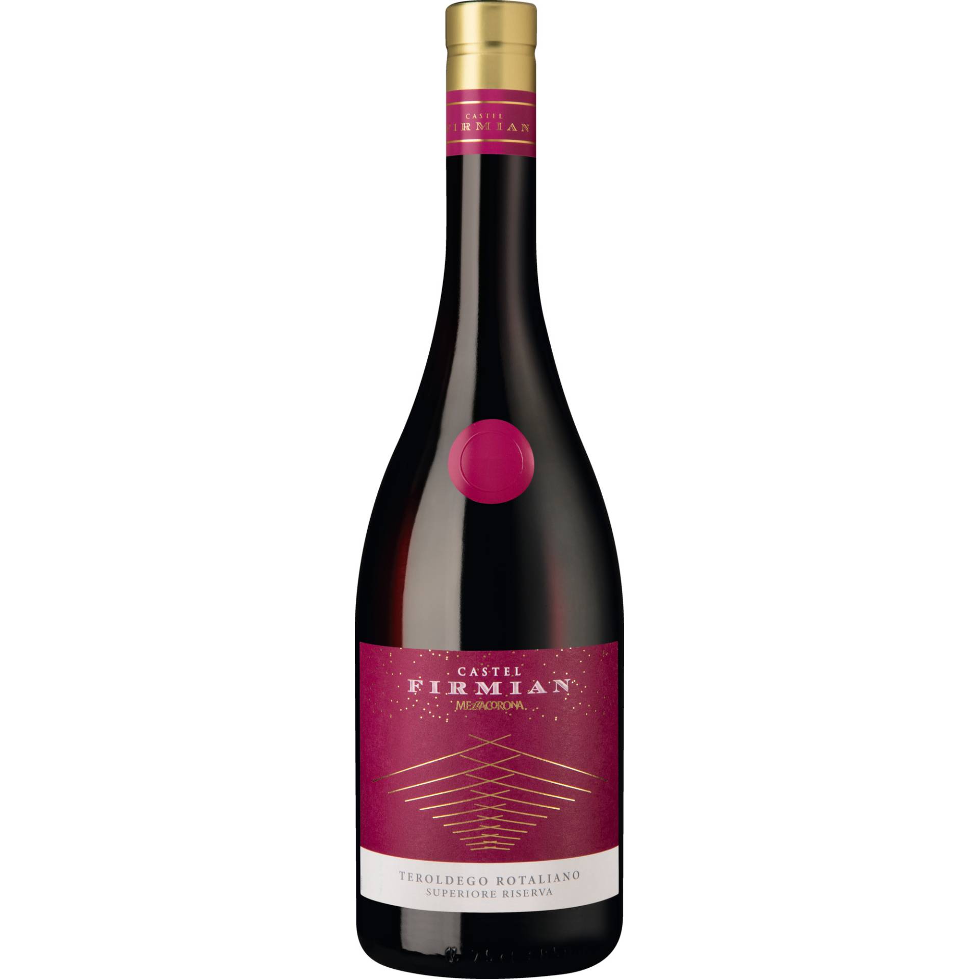 Castel Firmian Teroldego Riserva, Teroldego Rotaliano Riserva DOC, Trentino, 2020, Rotwein Castel Firmian Teroldego Riserva, Teroldego Rotaliano Riserva DOC, Trentino, 2020, Rotwein von Imbottigliato da Nosio S.p.A. – Mezzocorona – Italia