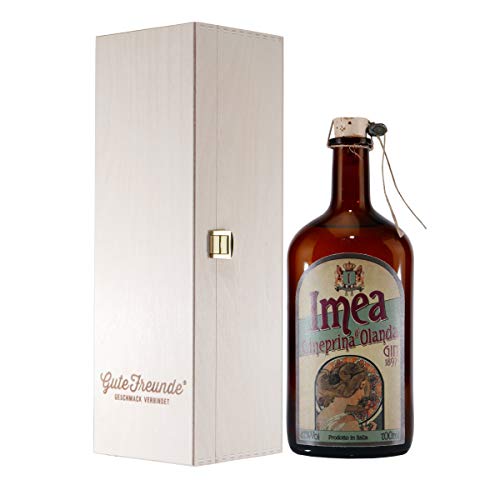 Imea Gineprina d'Olanda Gin mit Geschenk-Holzkiste Imea Gineprina d'Olanda Gin mit Geschenk-Holzkiste von Imea