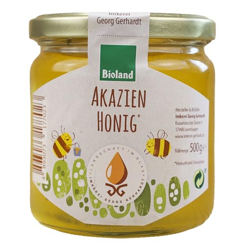 Imkerei Georg Gerhardt Bioland Akazienhonig bio 500 g Imkerei Georg Gerhardt Bioland Akazienhonig bio 500 g von Imkerei Georg Gerhardt