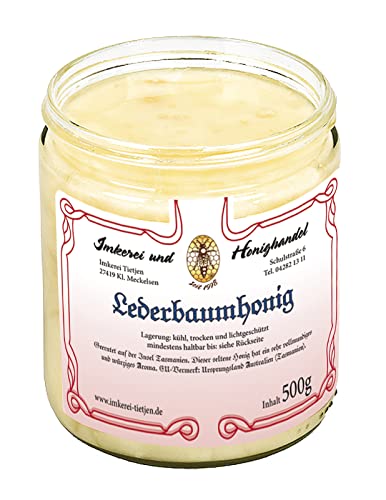 Tasmanischer Lederbaumhonig 500g (Leatherwood Honey) -sehr aromatisch, naturbelassener roher Honig (von Imkerei Nordheide) von Imkerei Nordheide