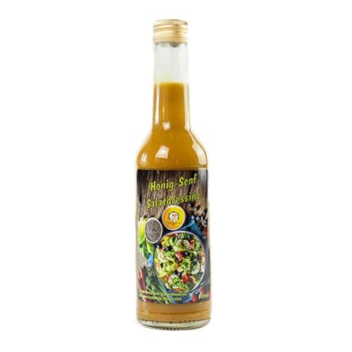 Imkerei zum Lederer - Honig-Senf Salatdressing – 350ml - Fein-würziges Dressing mit regionalem Honig aus eigener Imkerei Imkerei zum Lederer - Honig-Senf Salatdressing – 350ml - Fein-würziges Dressing mit regionalem Honig aus eigener Imkerei von Imkerei "Zum Lederer"