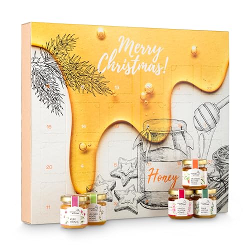 Immenwunder Adventskalender, 24x50g Honige aus aller Welt, Honig-Set mit erlesenen, naturbelassenen – Geschenk für Erwachsene & Kinder Immenwunder Adventskalender, 24x50g Honige aus aller Welt, Honig-Set mit erlesenen, naturbelassenen – Geschenk für Erwachsene & Kinder von Immenwunder