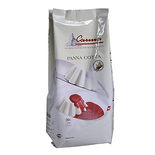 Panna Cotta Pulver, Zubereitung für 2 Liter Milch und 2 Liter Sahne, 440g von Panna Cotta