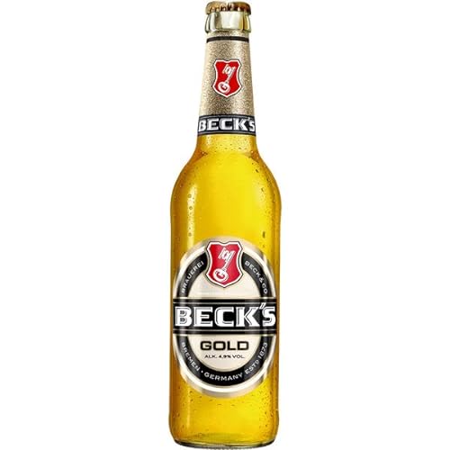 10 Flaschen a 0,5l Beck´s Gold inc. 0,96€ MEHRWEG Pfand 4,9% Vol. von Inbev