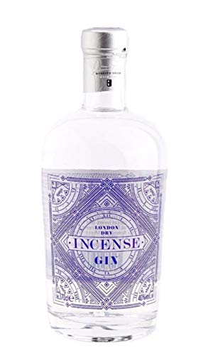 Incense London Dry Gin aus Barcelona, stilvolle Flasche 0,7 L, 40% vol. von Incense
