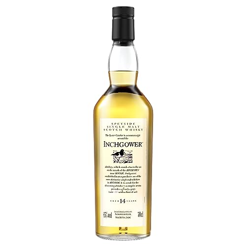 Inchgower Inchgower 14 Jahre Single Malt Scotch Whisky 70 cl – Flora & Fauna Collection Single Malt Whisky (1 x 0.7 l) von Inchgower