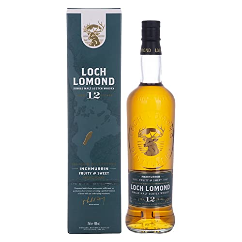 Inchmurrin Loch Lomond 12 Years Old 46% Volume 0,7l in Geschenkbox Whisky von Inchmurrin