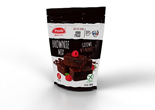 Glutenfreier Brownie-Teig zum Selberbacken Glutenfreier Brownie-Teig zum Selberbacken von INCOLA