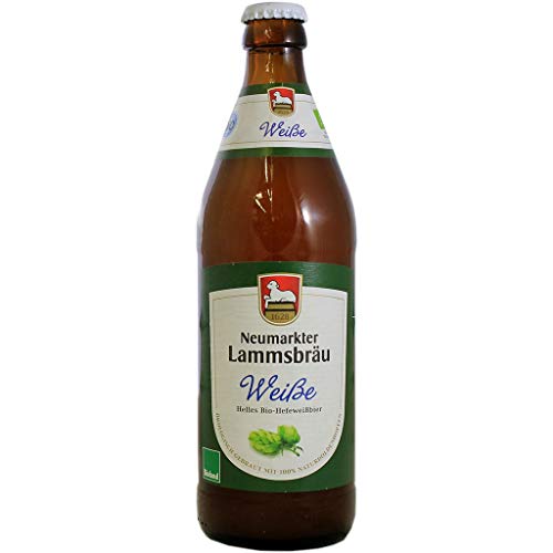 Lammsbräu - Bio Weisse Hefeweizen-Bier Weißbier 5,1% Vol. - 0,5l inkl Pfand Lammsbräu - Bio Weisse Hefeweizen-Bier Weißbier 5,1% Vol. - 0,5l inkl Pfand von Inconnu