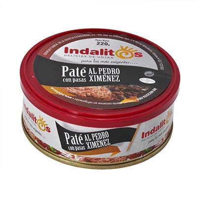 INDALITOS - Packung mit 5 Dosen Pastete mit Sauce Pedro Ximénez (250 gr) von Indalitos