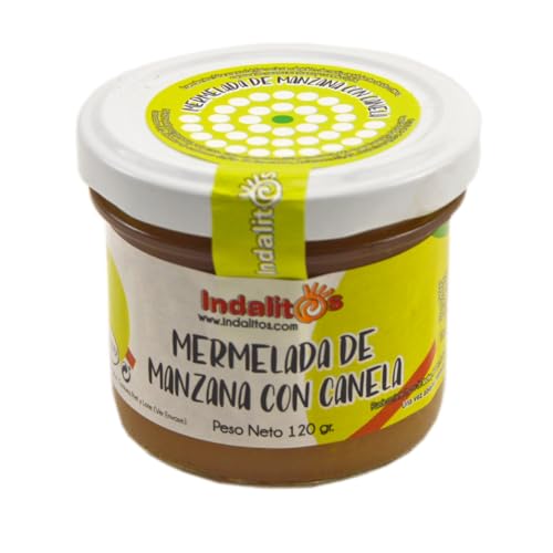Indalitos - Grüne Apfelmarmelade mit Zimt - Packung 3 x 120g Indalitos - Grüne Apfelmarmelade mit Zimt - Packung 3 x 120g von Indalitos
