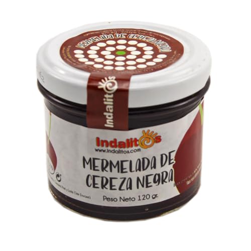 Indalitos - Schwarzkirschmarmelade - Packung mit 3 x 120 g Indalitos - Schwarzkirschmarmelade - Packung mit 3 x 120 g von Indalitos